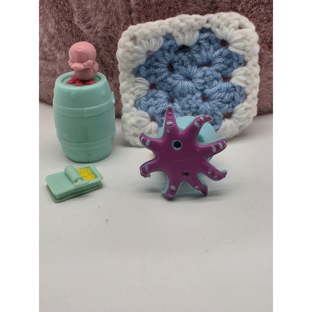 Littlest Pet Shop Octopus Dollhouse Accessory Figure Lot #2237 - Picture 11 of 14